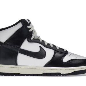 Nike Dunk High Women’s Size 8 Vintage White/Black Coconut Milk DQ8581-100